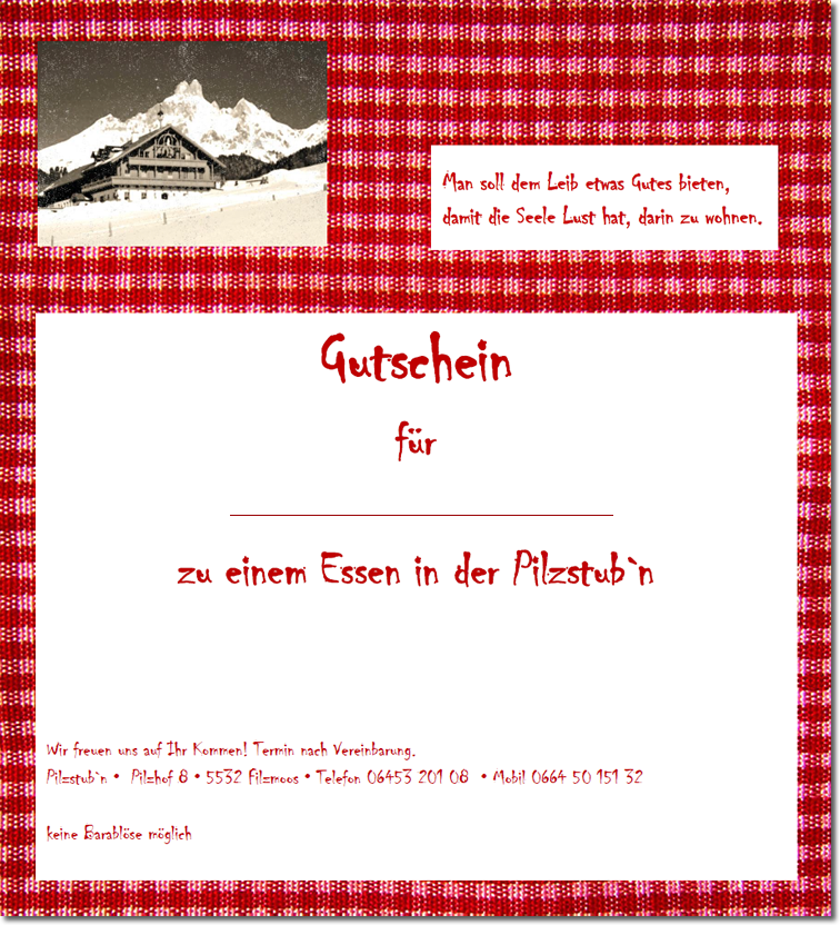 Gutschein